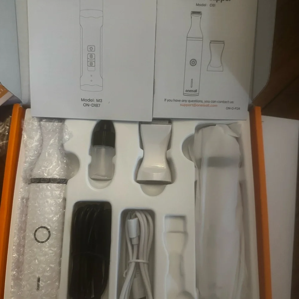 Oneisall Orange Pet Grinder and Trimmer